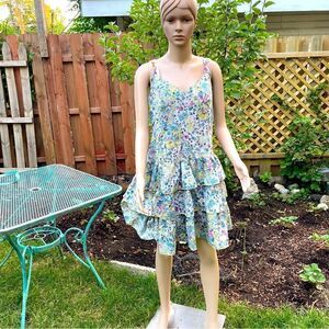 Animale flora flouncy sun  dress